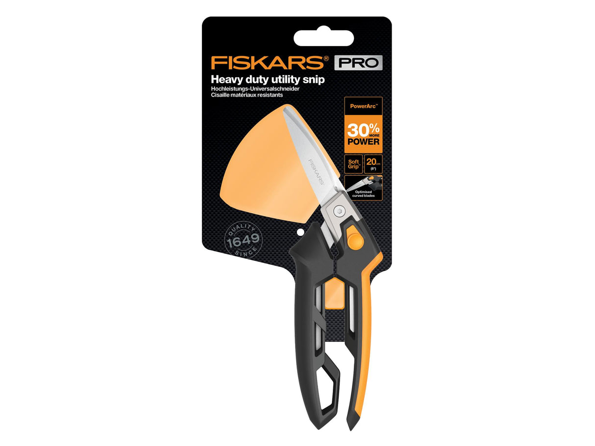 Fiskars PowerArc Heavy-Duty Utility Snips