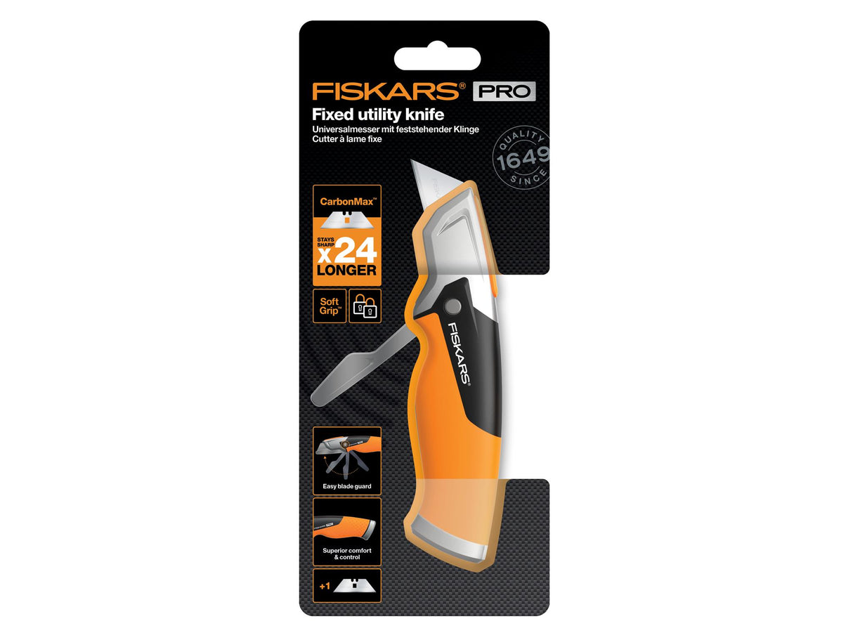 Fiskars CarbonMax Fixed Utility Knife
