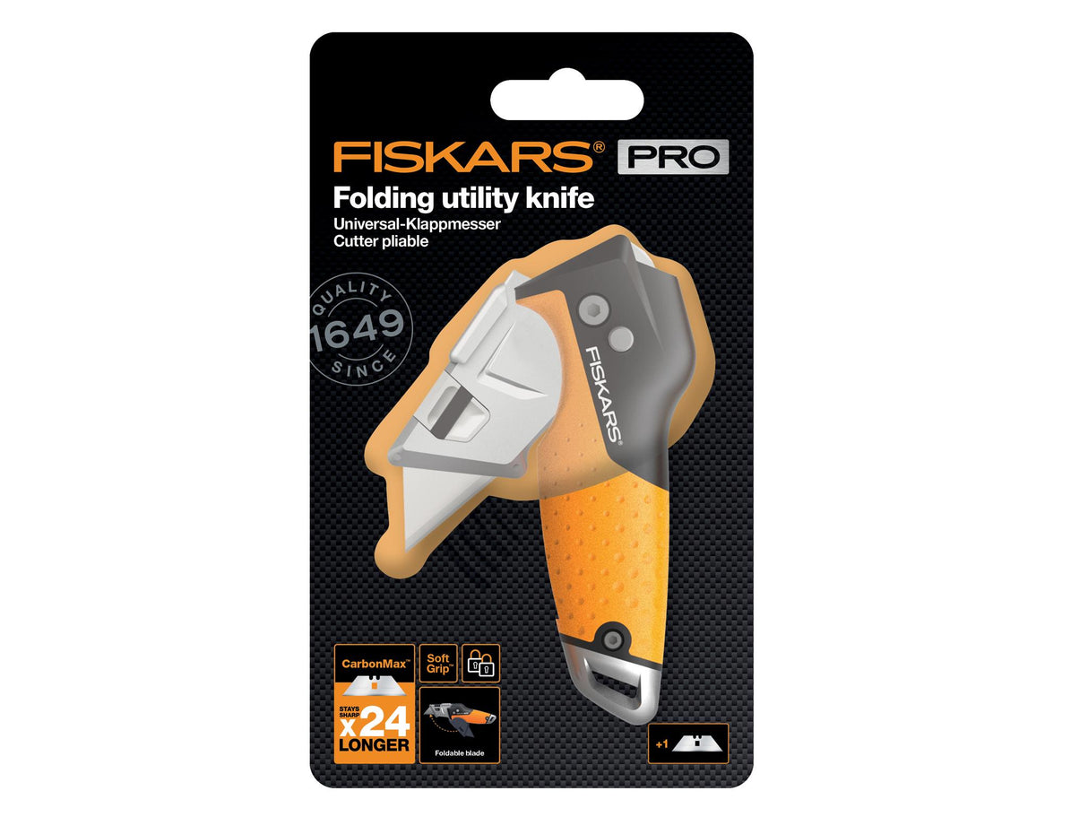 Fiskars CarbonMax Folding Utility Knife