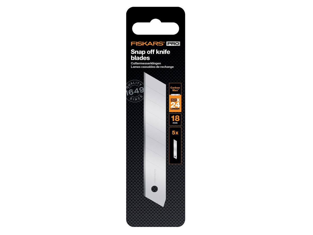 Fiskars CarbonMax Snap-off Knife Blades