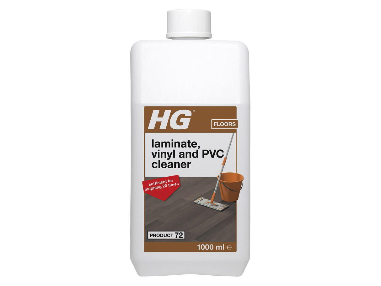 HG Laminate, Vinyl & PVC Cleaner (Product 72) 1 litre