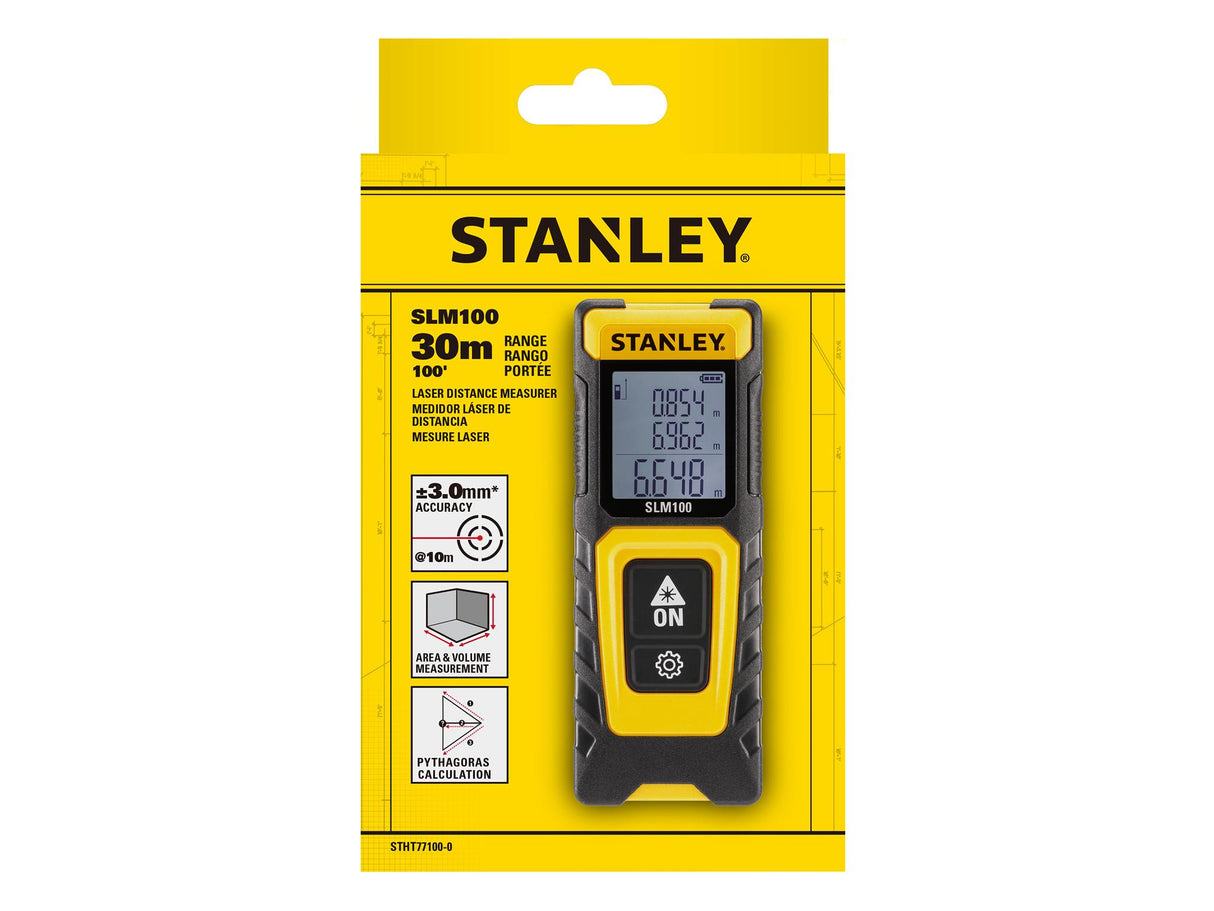STANLEY® Intelli Tools SLM100 Laser Distance Measure 30m