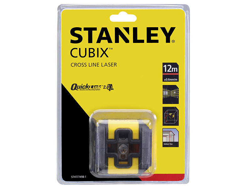 STANLEY® Intelli Tools Cubix Cross Line Laser Level (Red Beam)