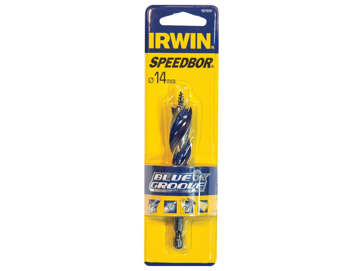 IRWIN® Blue Groove 6X Stubby Wood Bit