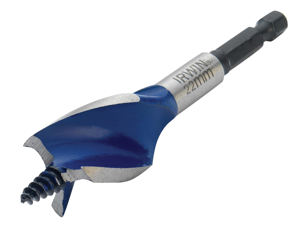 IRWIN® Blue Groove 6X Stubby Wood Bit