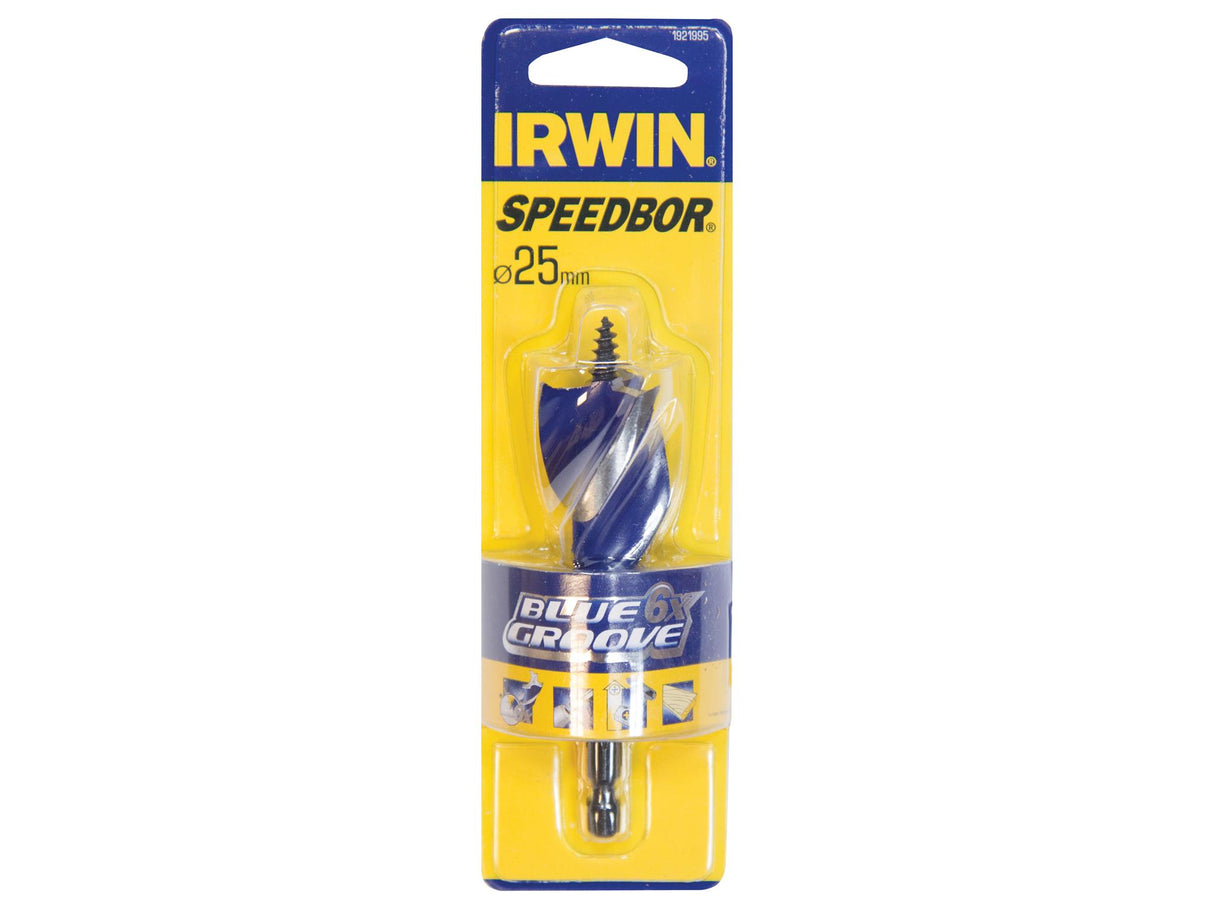 IRWIN® Blue Groove 6X Stubby Wood Bit