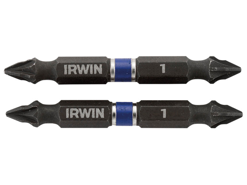 IRWIN® Impact Double-Ended Screwdriver Bits Pozi