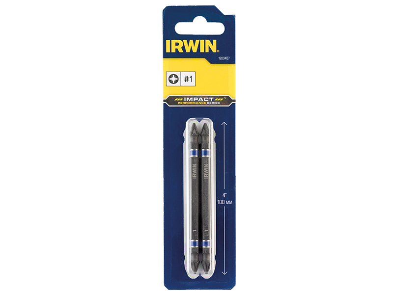 IRWIN® Impact Double-Ended Screwdriver Bits Pozi