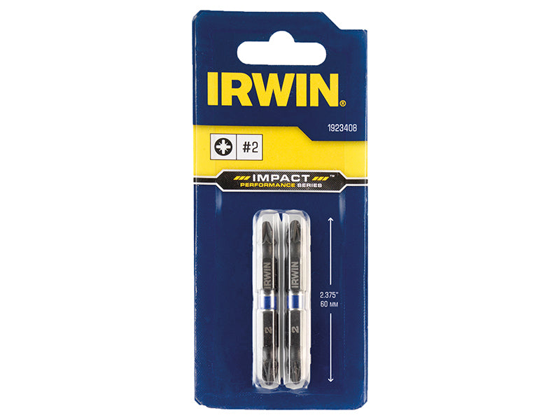 IRWIN® Impact Double-Ended Screwdriver Bits Pozi