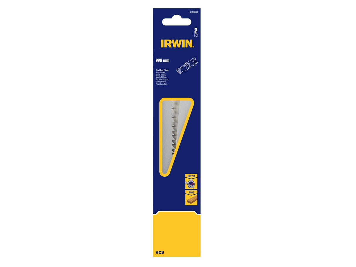 IRWIN® Coarse Wood Cutting Sabre Saw Blades