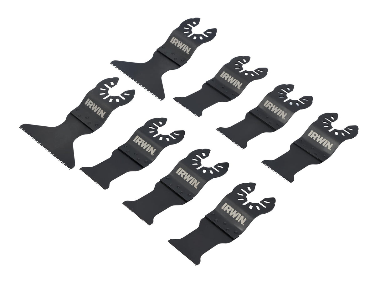 IRWIN® IW1017112 Oscillating Blade Set, 8 Piece