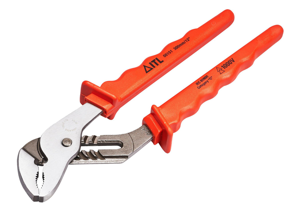 ITL Insulated Insulated Groove Joint Pliers