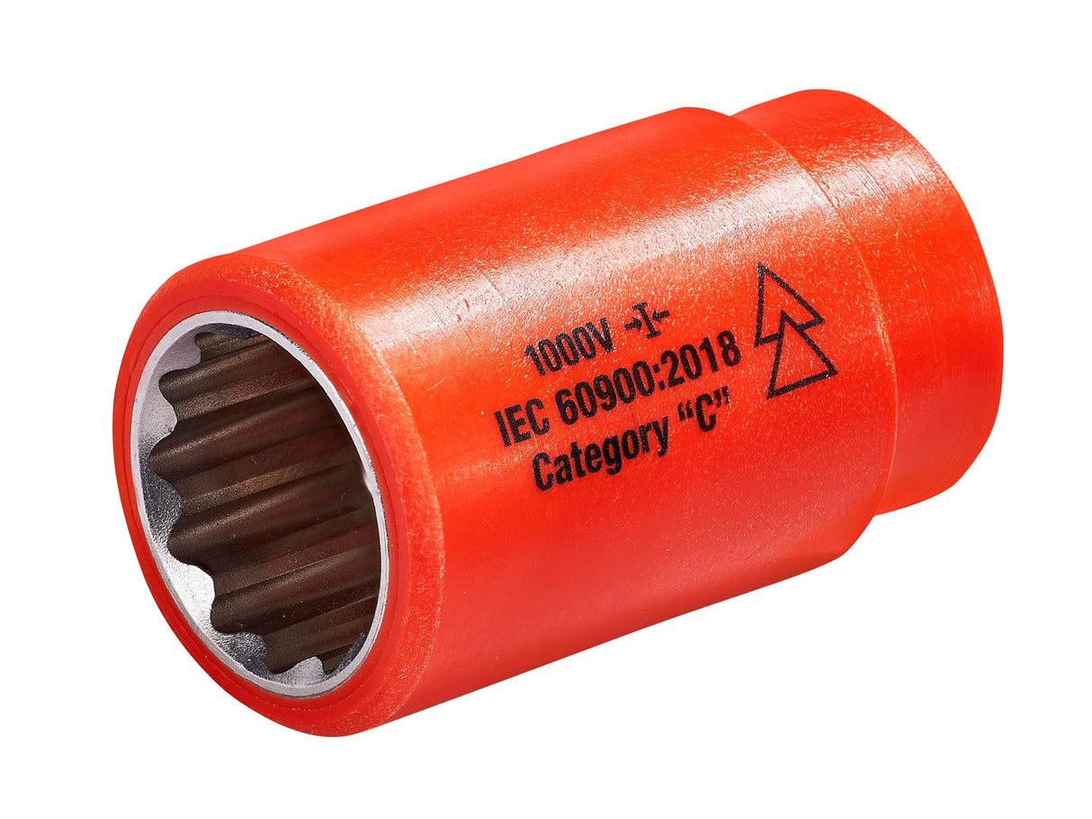 ITL Insulated Insulated Socket, 1/2in Drive