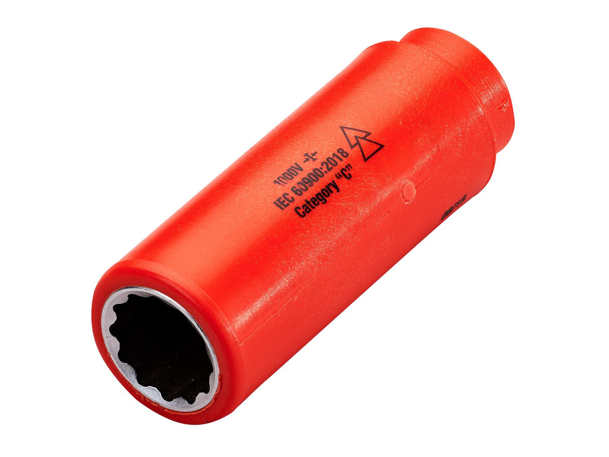 ITL Insulated Insulated Deep Socket, 1/2in Drive