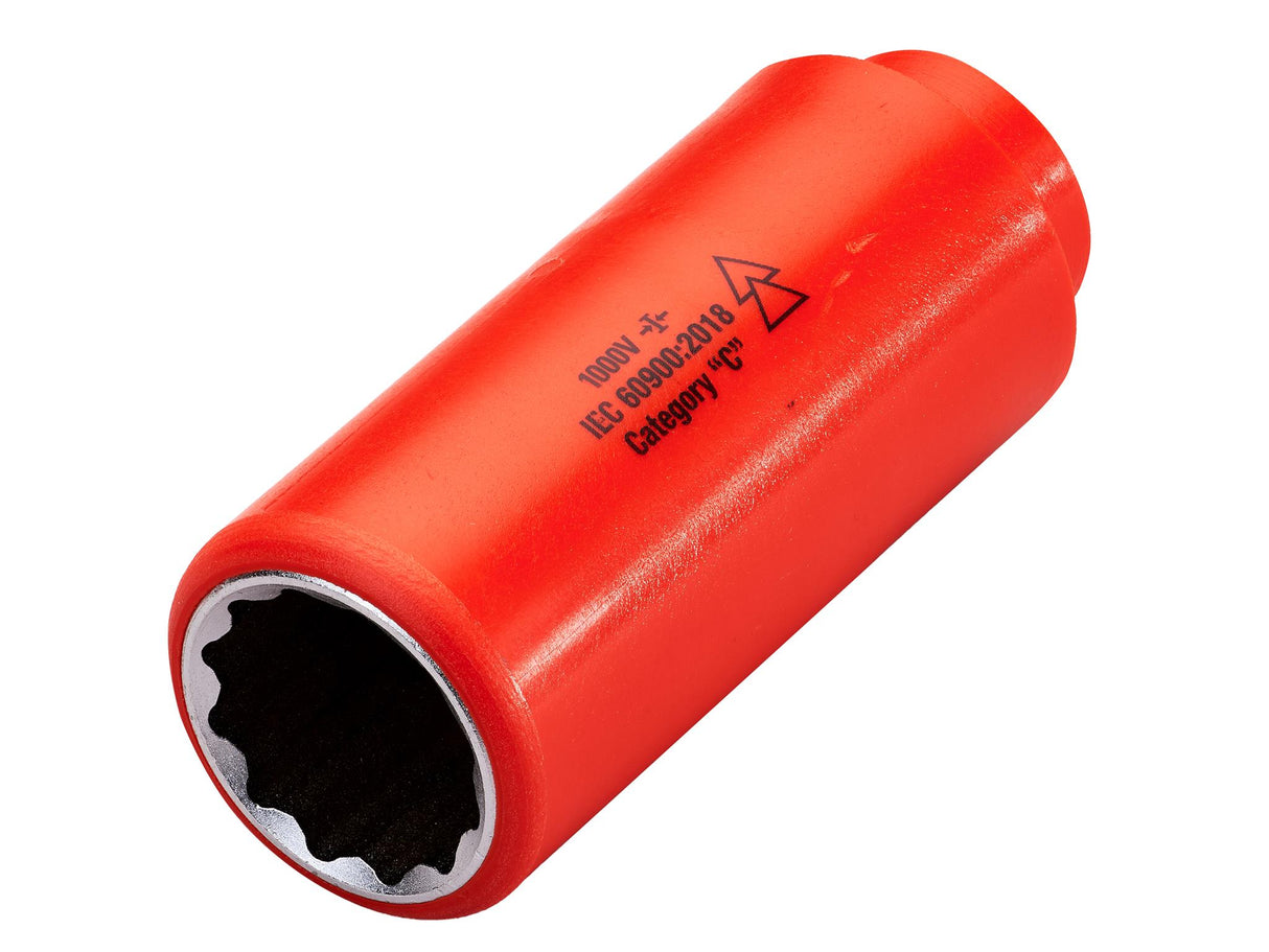 ITL Insulated Insulated Deep Socket, 1/2in Drive