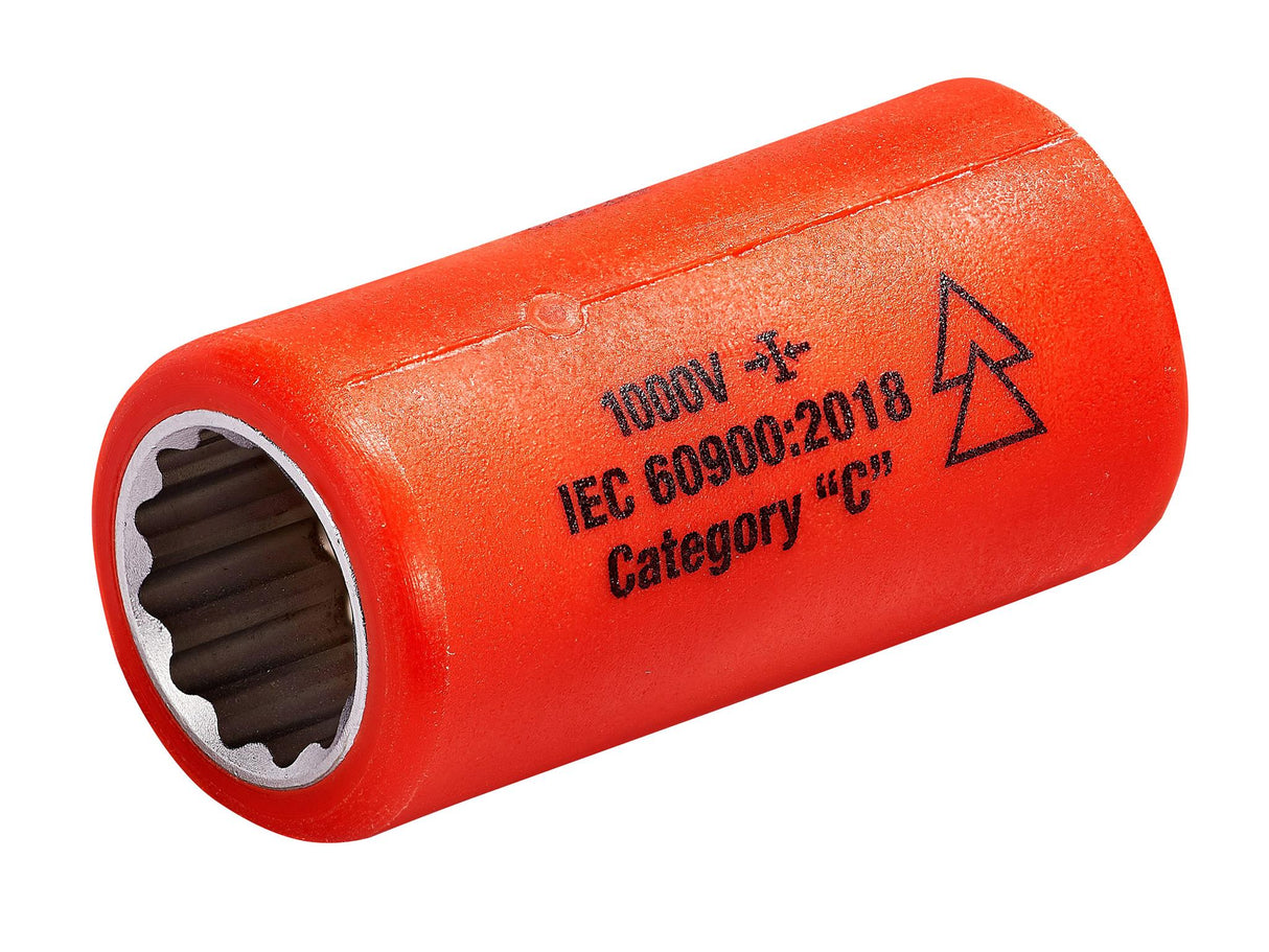 ITL Insulated Insulated Socket, 3/8in Drive