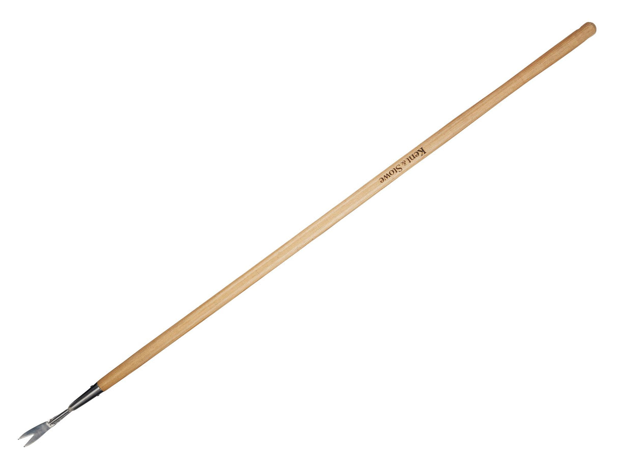 Kent & Stowe Stainless Steel Long Handled Daisy Weeder, FSC®