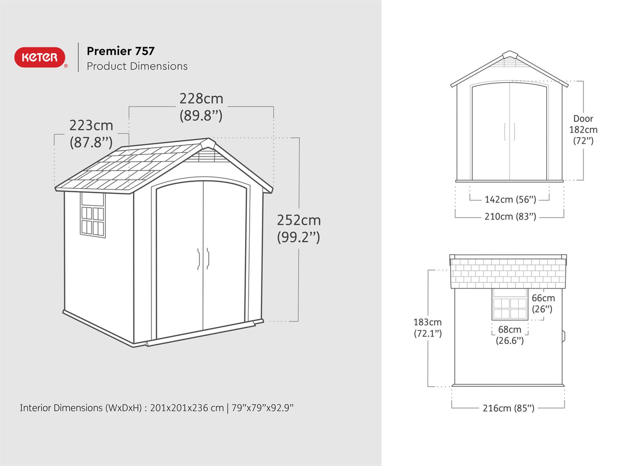 Keter Premier Shed