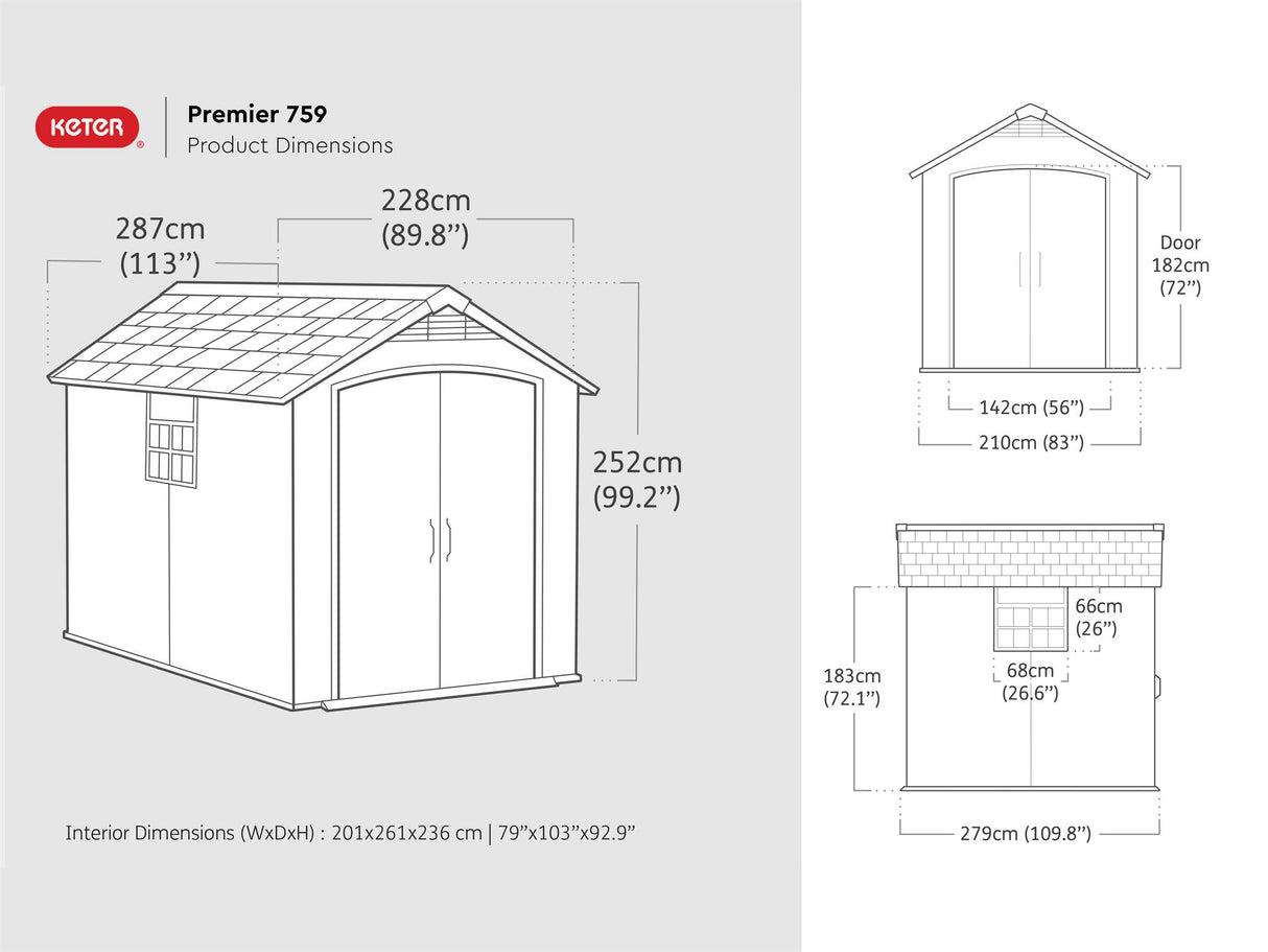 Keter Premier Shed