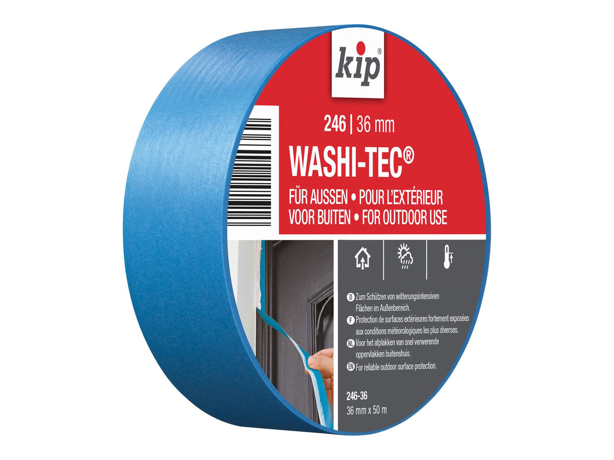 KIP® 246 Premium Outdoor WASHI-TEC® Masking Tape