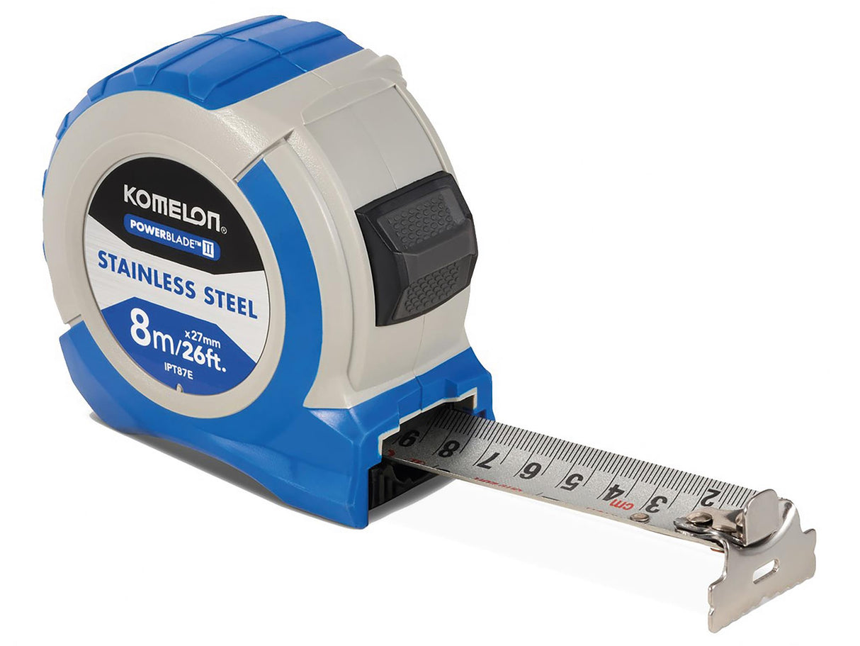 Komelon Stainless Steel PowerBlade Pocket Tape