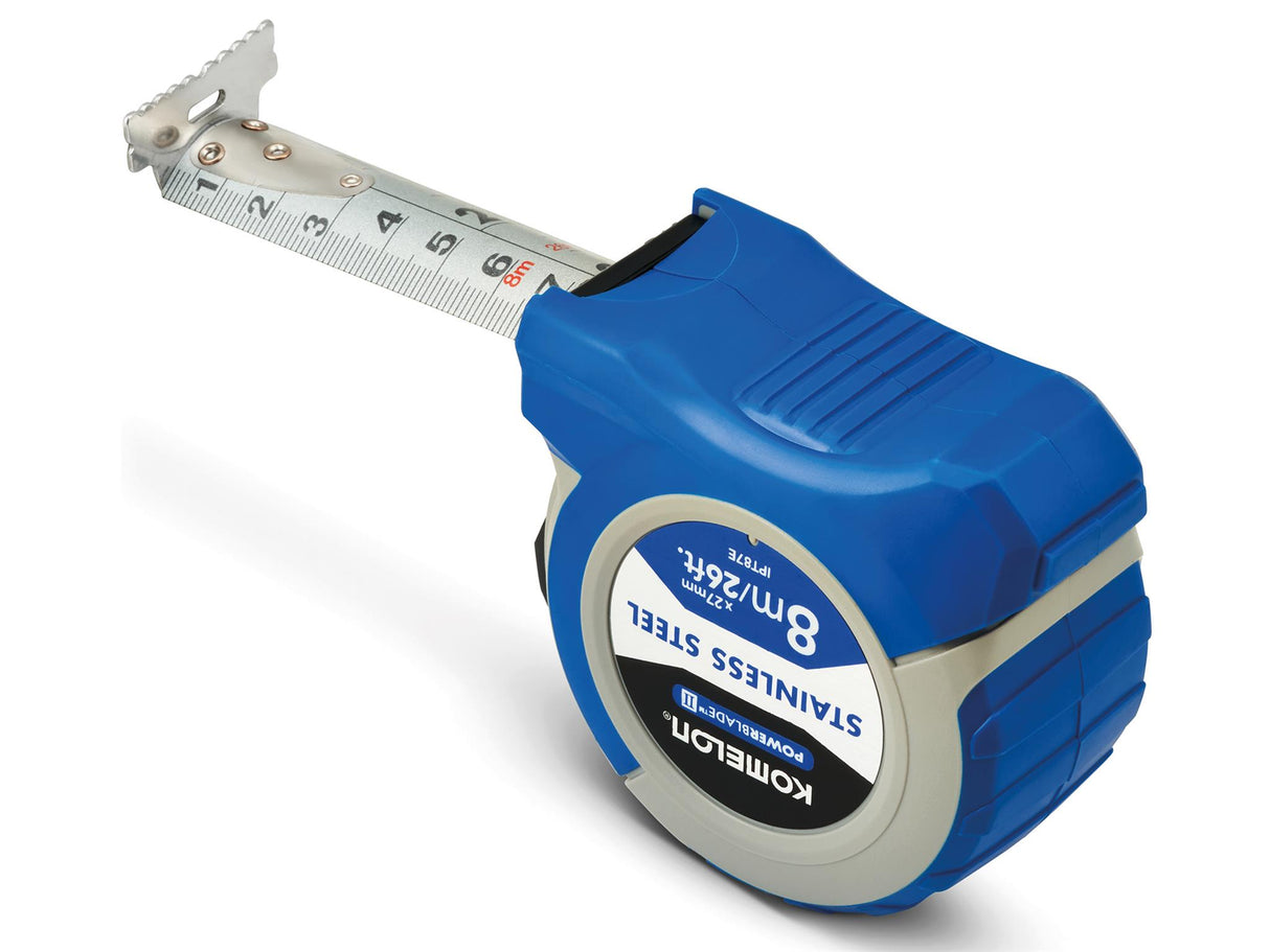 Komelon Stainless Steel PowerBlade Pocket Tape