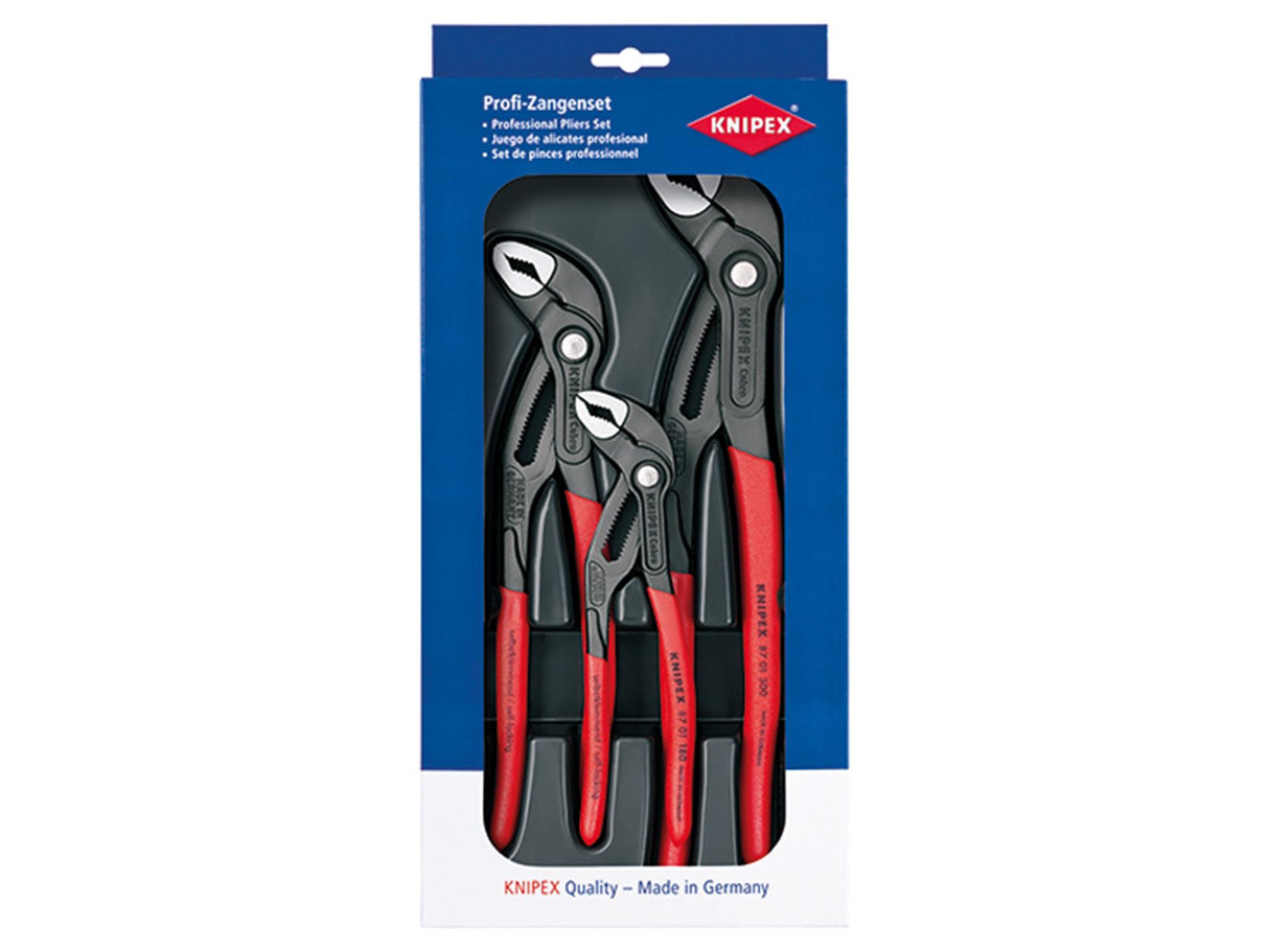 Knipex Cobra® Water Pump Pliers, Cushion Grip