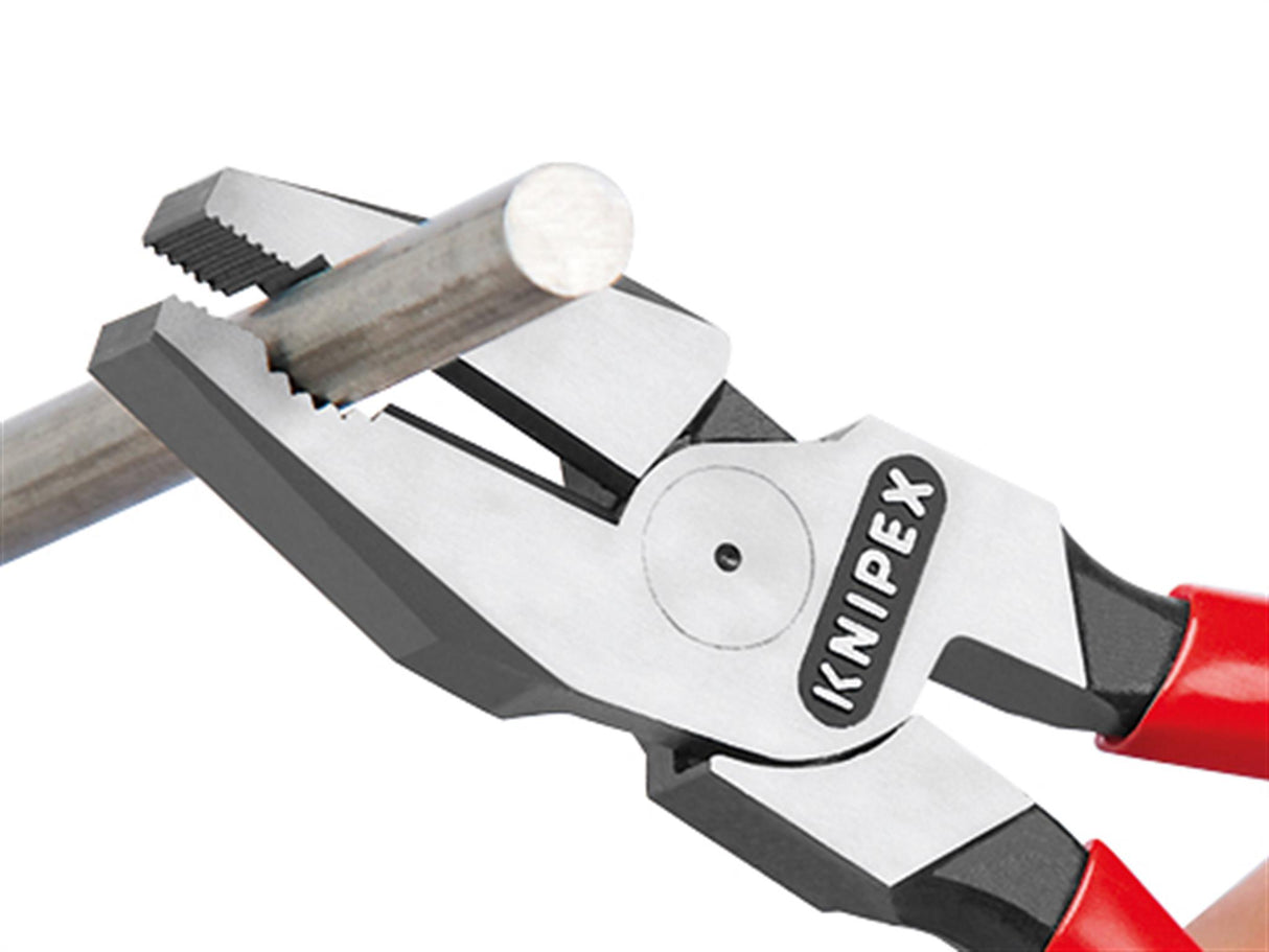 Knipex 02 01 Series High Leverage Combination Pliers, PVC Grip