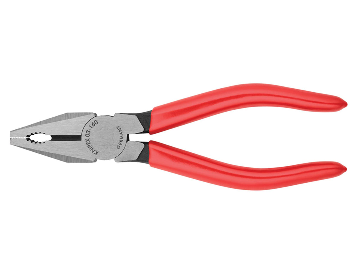 Knipex 03 01 Series Combination Pliers, PVC Grips