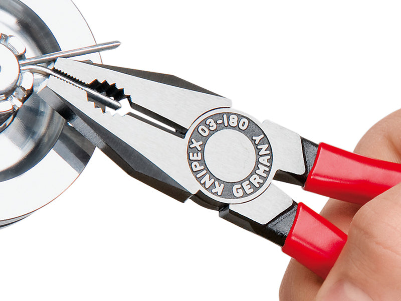 Knipex 03 01 Series Combination Pliers, PVC Grips