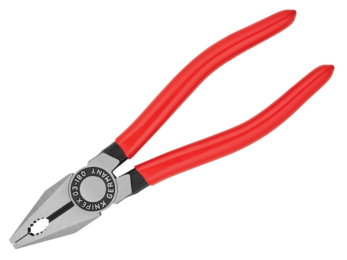 Knipex 03 01 Series Combination Pliers, PVC Grips