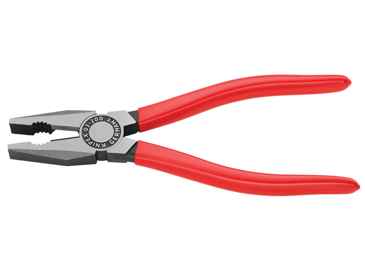 Knipex 03 01 Series Combination Pliers, PVC Grips
