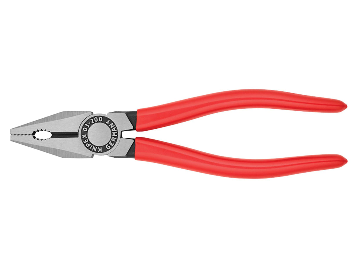 Knipex 03 01 Series Combination Pliers, PVC Grips