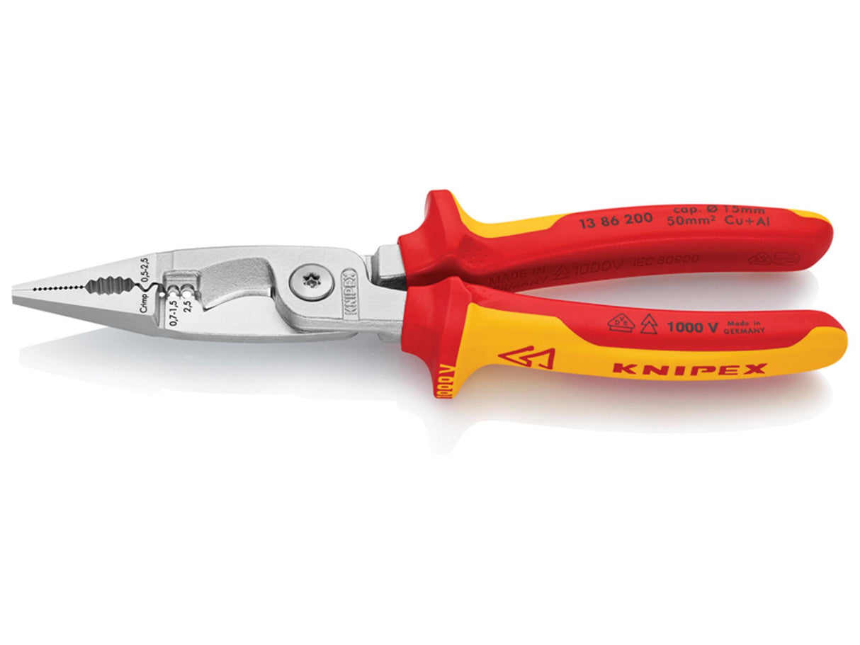 Knipex VDE Multifunctional Installation Pliers
