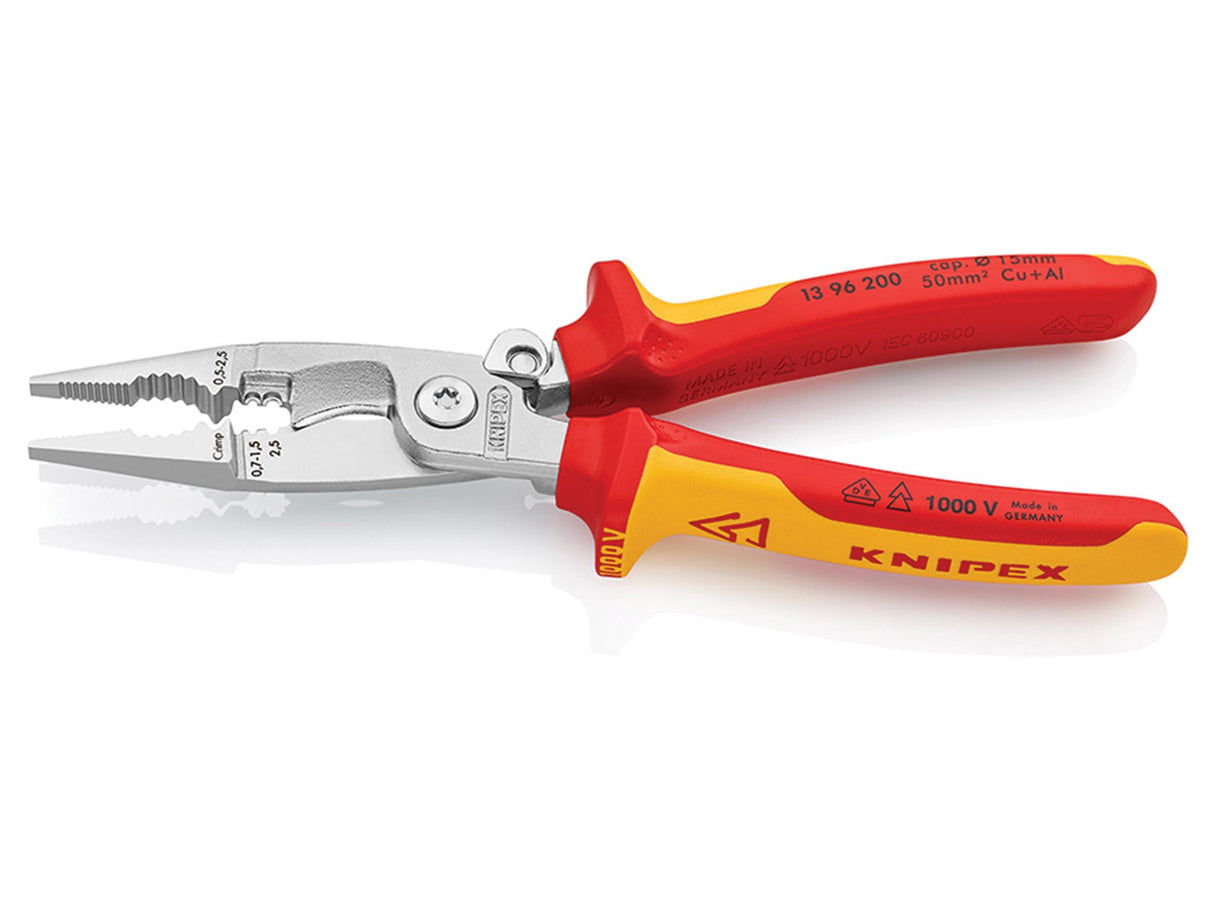 Knipex VDE Multifunctional Installation Pliers