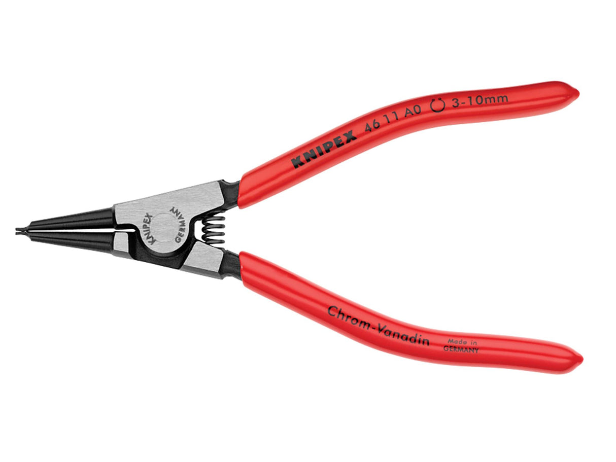 Knipex 46 11 Series External Straight Circlip Pliers