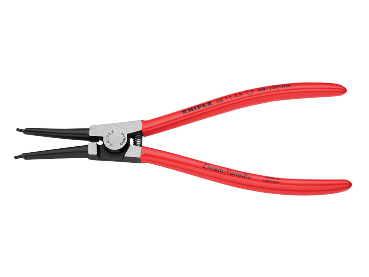 Knipex 46 11 Series External Straight Circlip Pliers