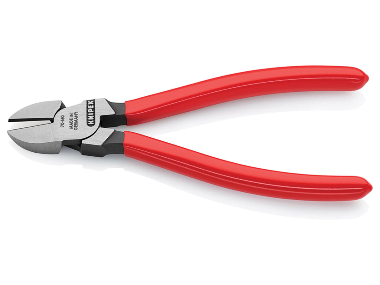 Knipex 70 01 Series Diagonal Cutters, PVC Grip