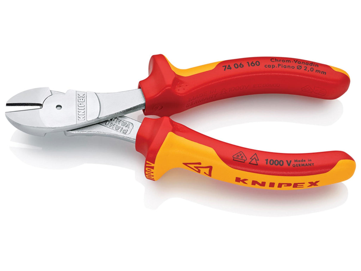 Knipex VDE High Leverage Diagonal Cutters