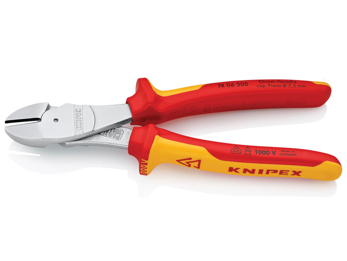 Knipex VDE High Leverage Diagonal Cutters