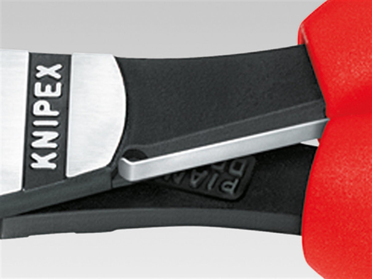Knipex 74 02 Series High Leverage Diagonal Cutters, Multi-Component Grip