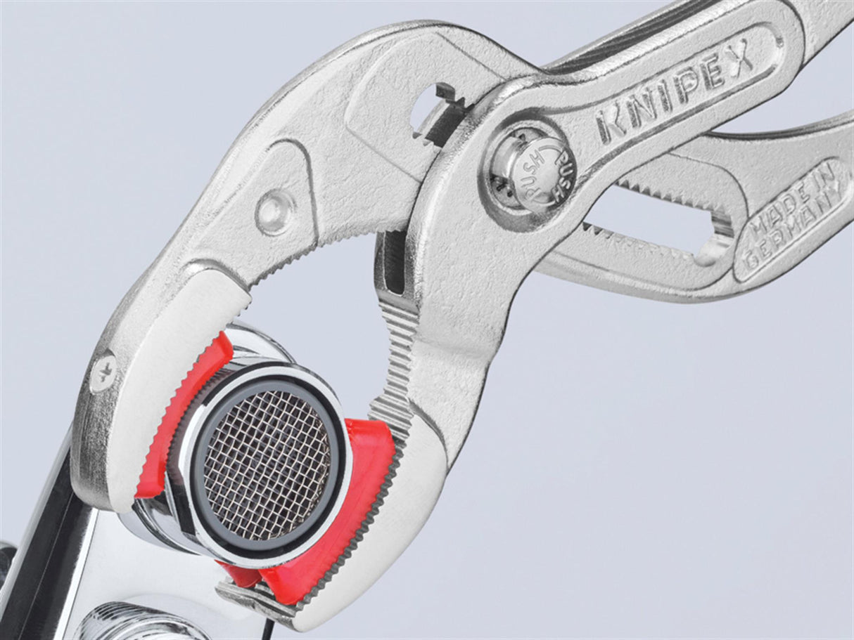 Knipex Plastic Pipe Grip Pliers Plastic Jaws 75mm Capacity 250mm