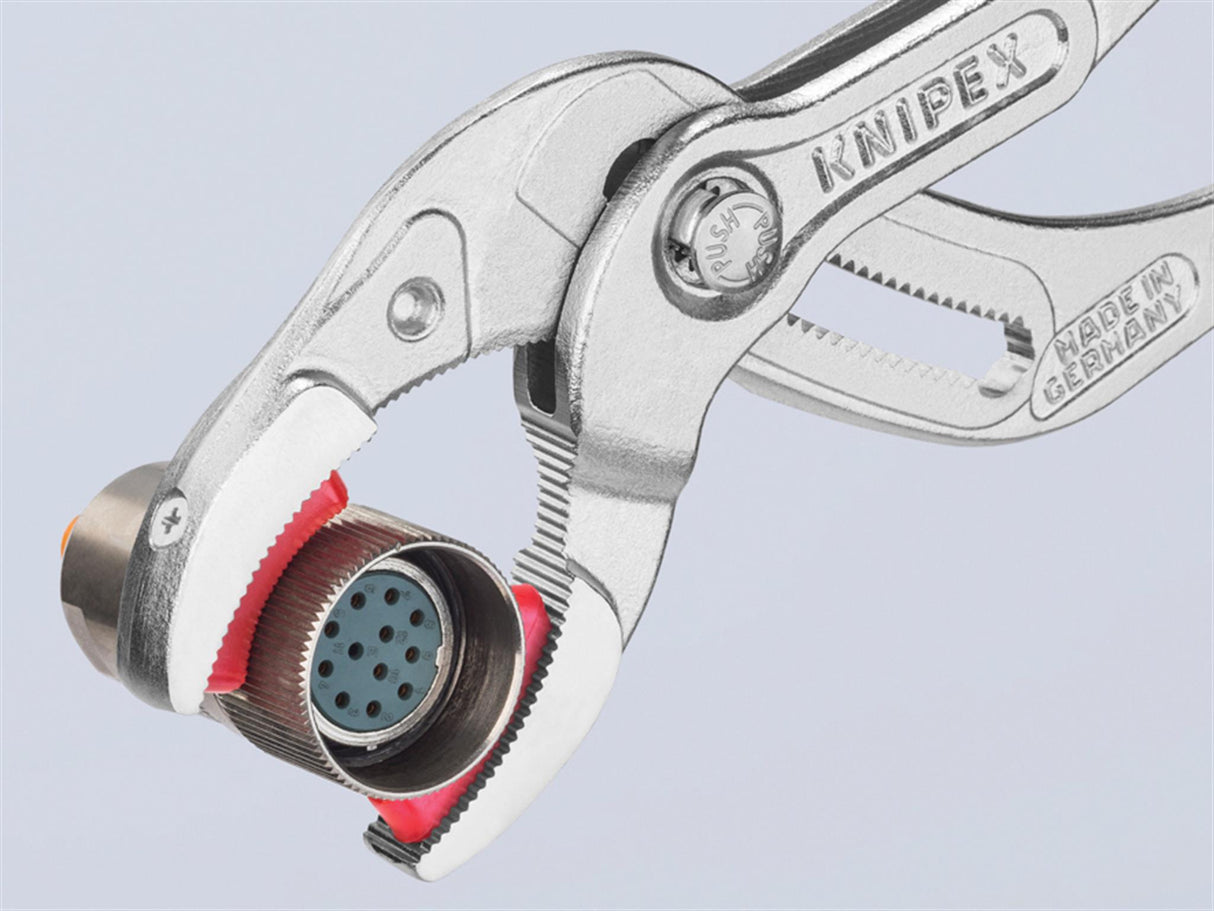 Knipex Plastic Pipe Grip Pliers Plastic Jaws 75mm Capacity 250mm