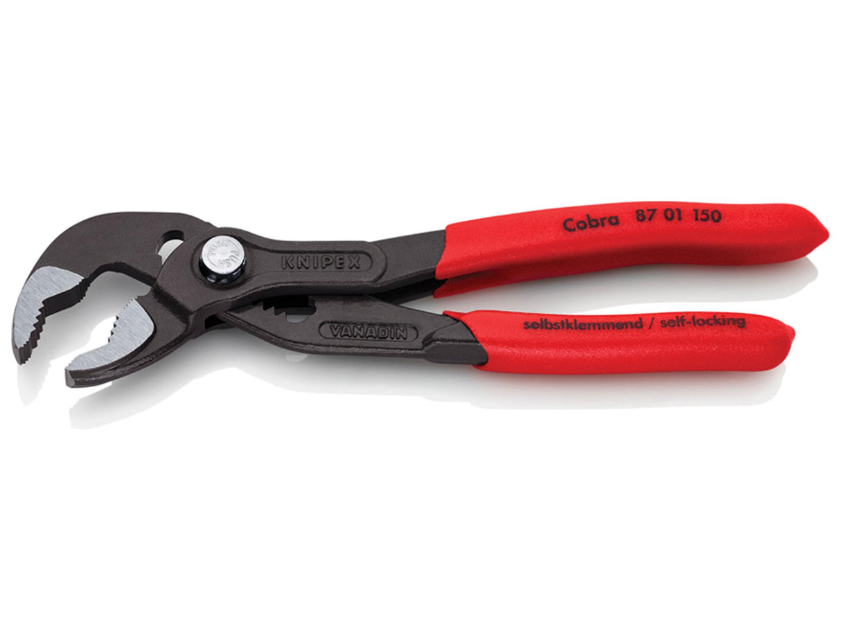 Knipex Cobra® Water Pump Pliers, Cushion Grip