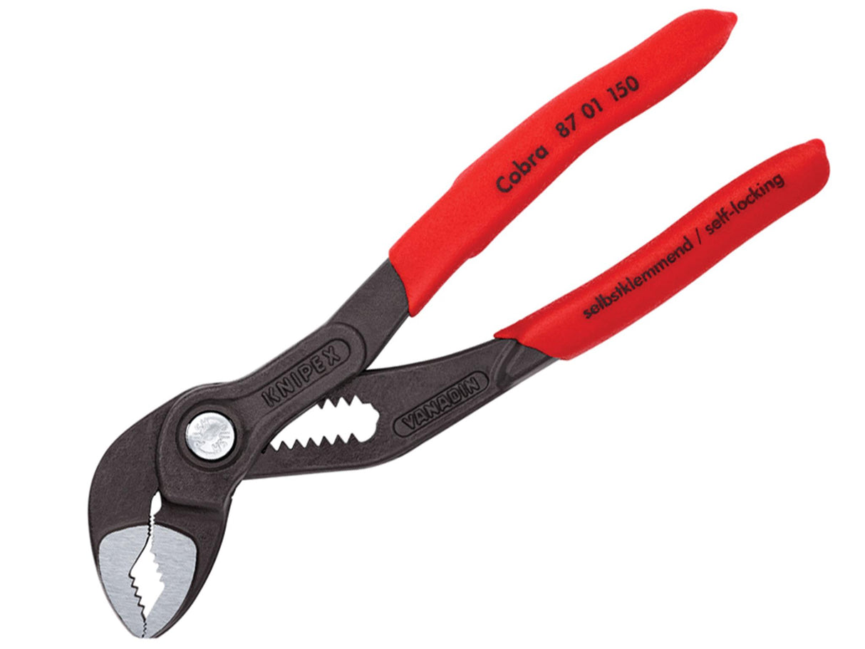 Knipex Cobra® Water Pump Pliers, Cushion Grip