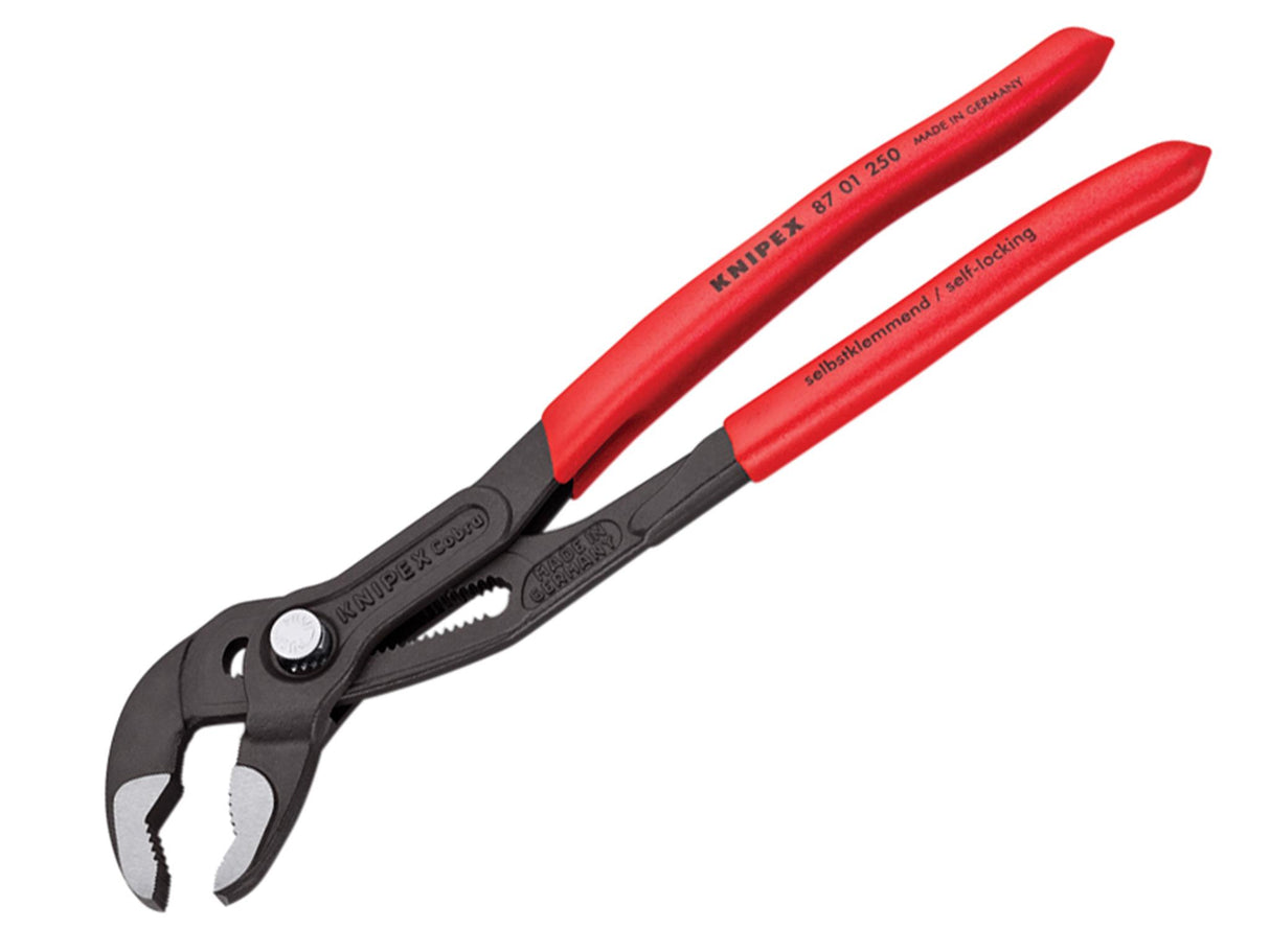 Knipex Cobra® Water Pump Pliers, Cushion Grip