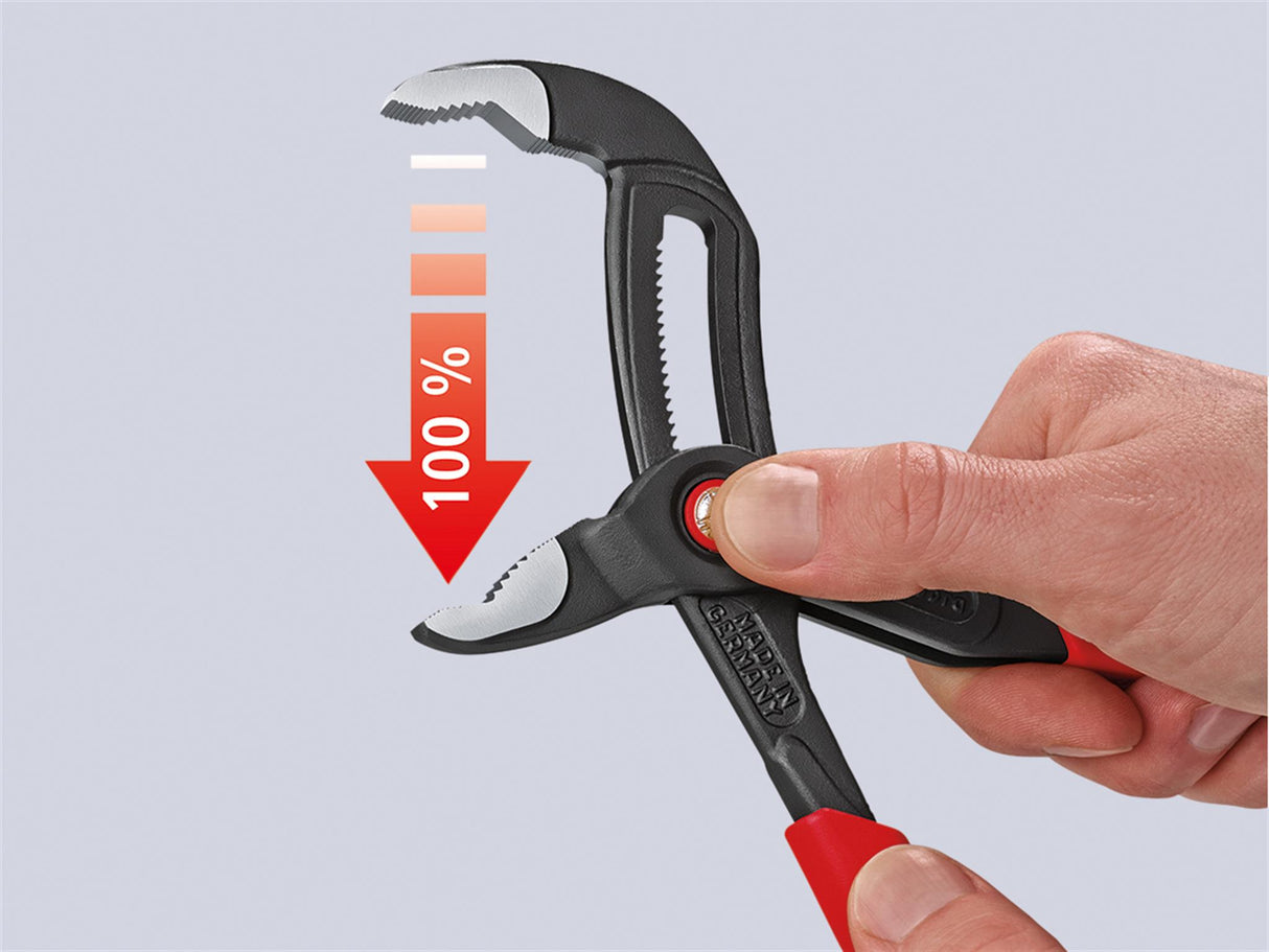 Knipex Cobra® Quickset Water Pump Pliers PVC Grips