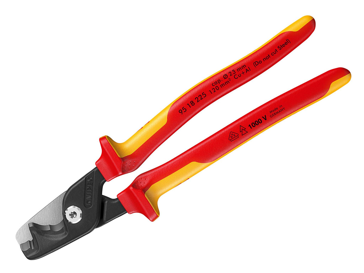 Knipex VDE StepCut® XL Cable Shears 225mm