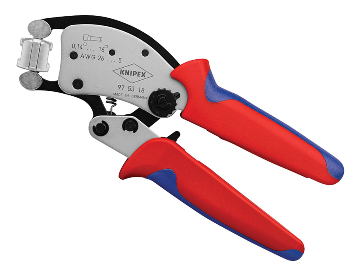 Knipex Twistor16® Self-Adjusting Crimping Pliers