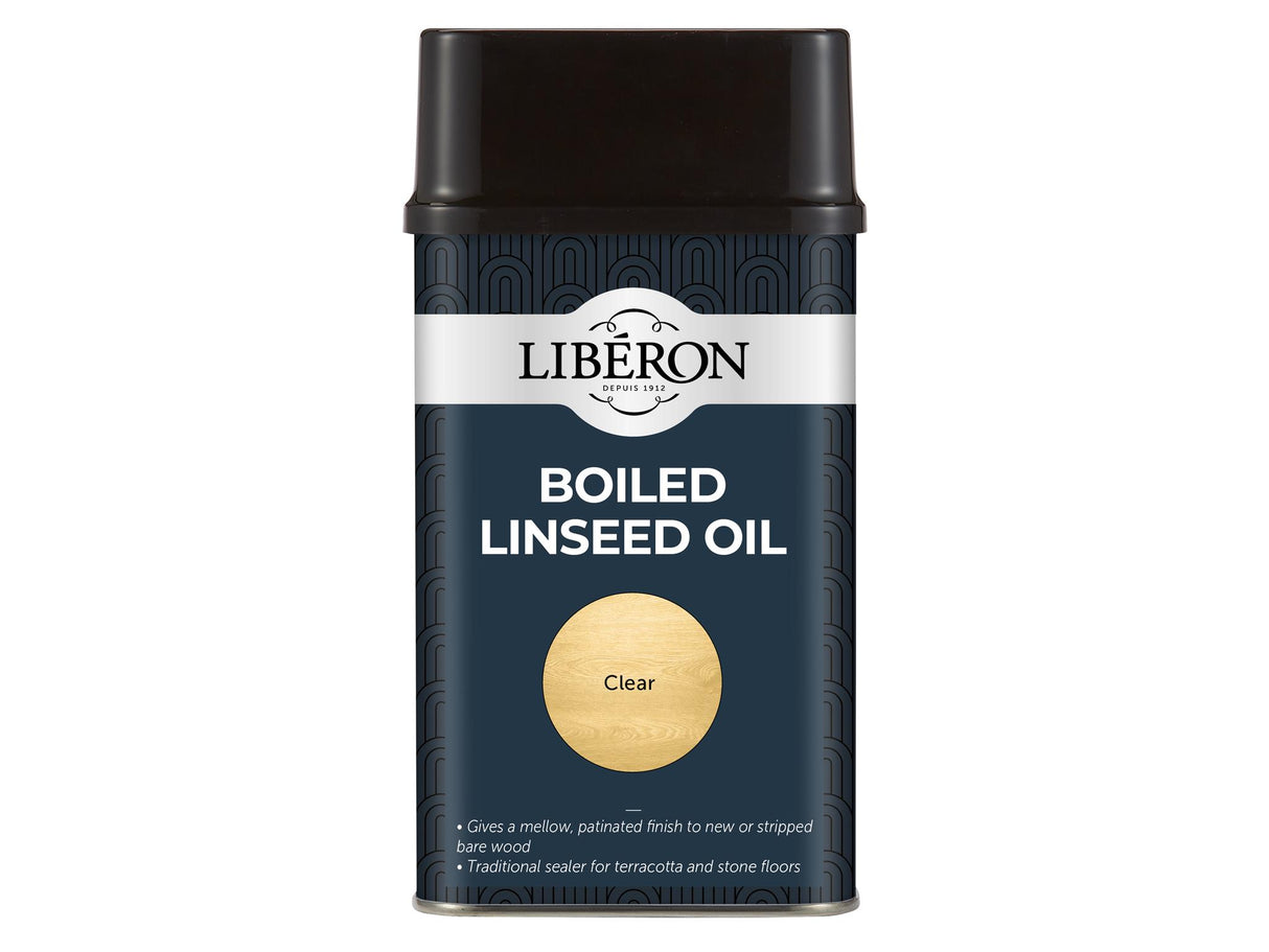 Liberon Boiled Linseed Oil Clear 500ml